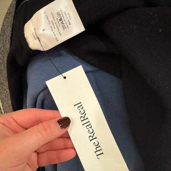 DIOR wool gray Tweed Cape Poncho Pre-Fall 2017 - Picture 10 of 16